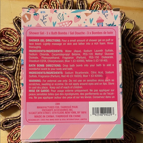 Pink Bath Set - Picture 3 of 3